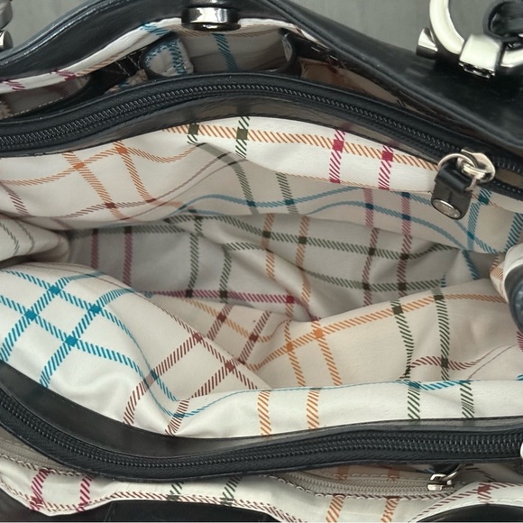 LIZ CLAIBORNE Black Shoulder/Hobo Handbag - Picture 11 of 13